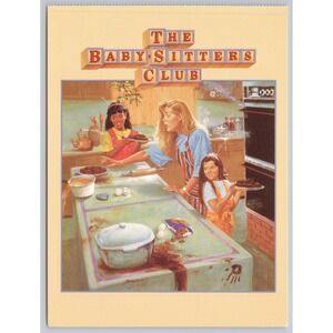 Vintage 1991 The Babysitters Club Postcard Staceys Emergency 43 Scholastic Book